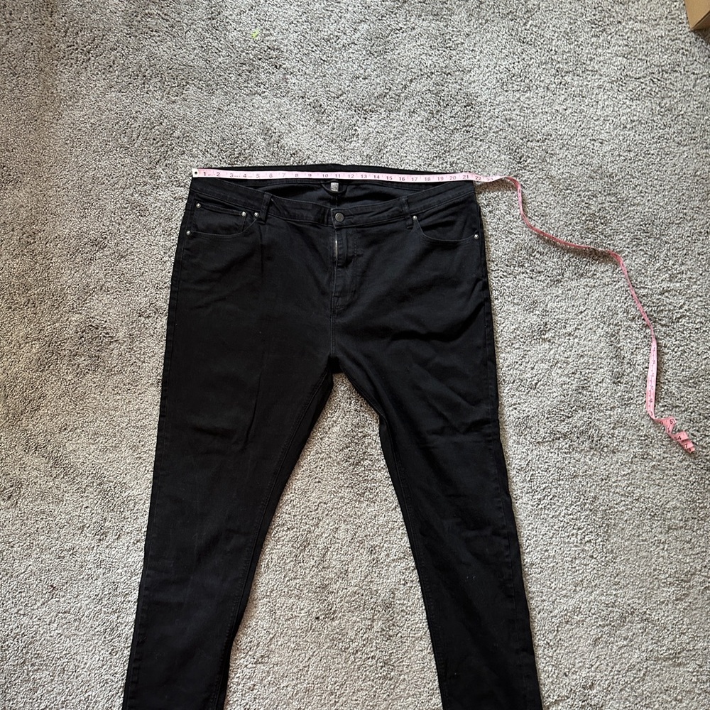 ASOS Black skinny/slim Jeans 44w